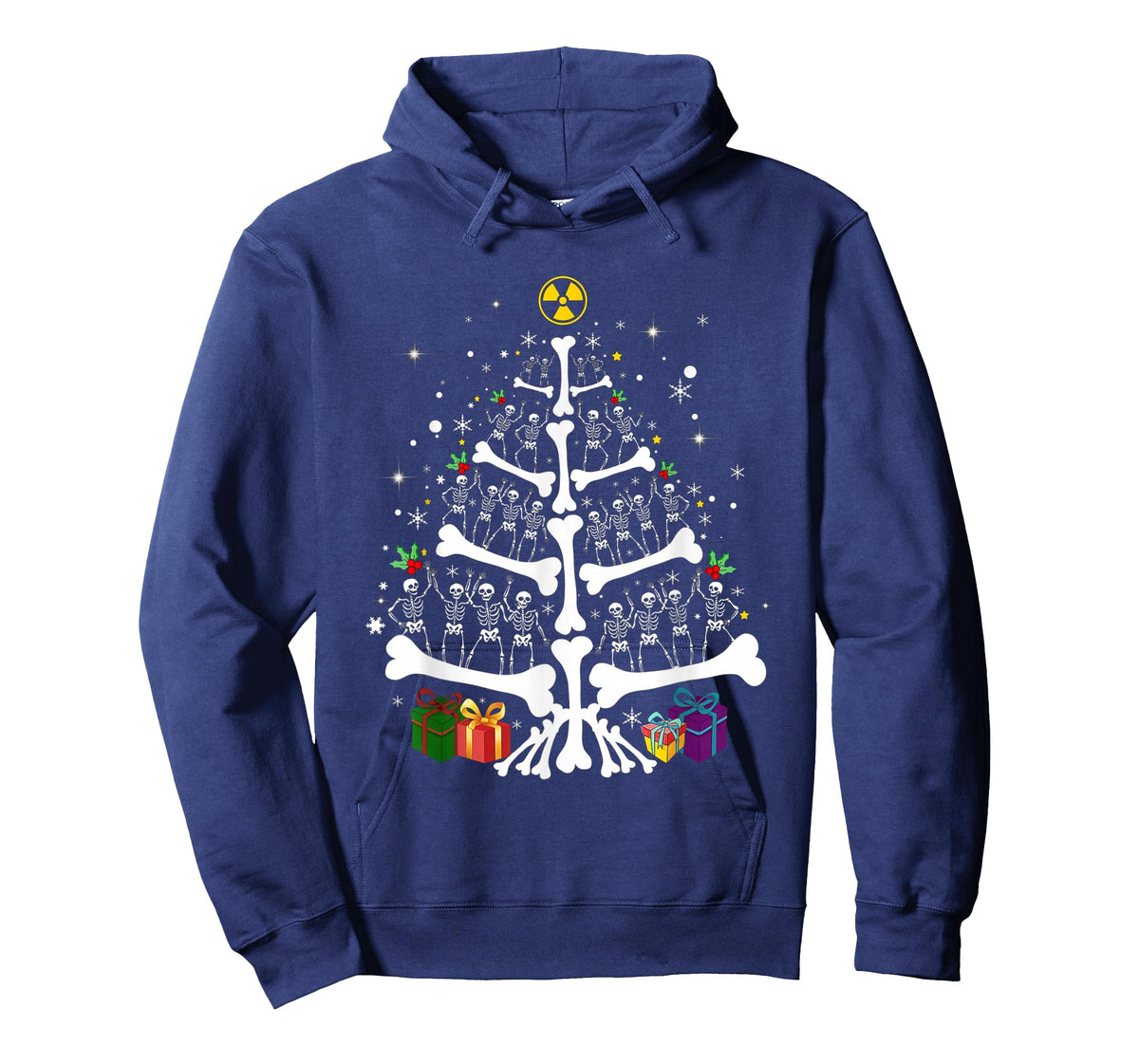 Women Radiology Skeleton Christmas Tree Xray Tech Team T-Shirt