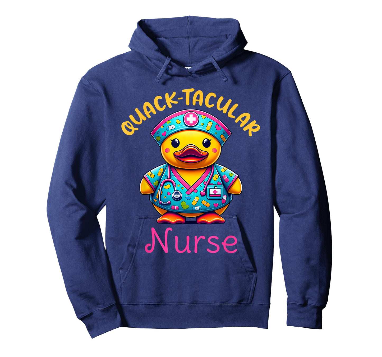 Cute Rubber Duck Registered Nurse Medical "Quack-tacular" T-Shirt