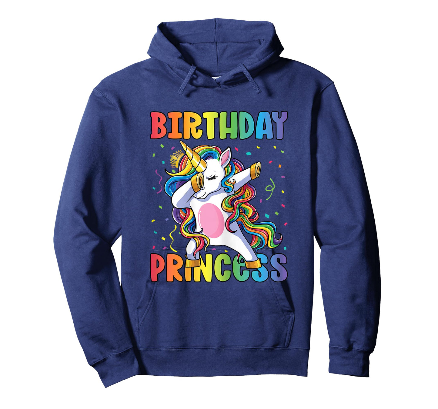 Birthday Princess Shirt Girl Kids Women Dabbing Unicorn Girl T-Shirt