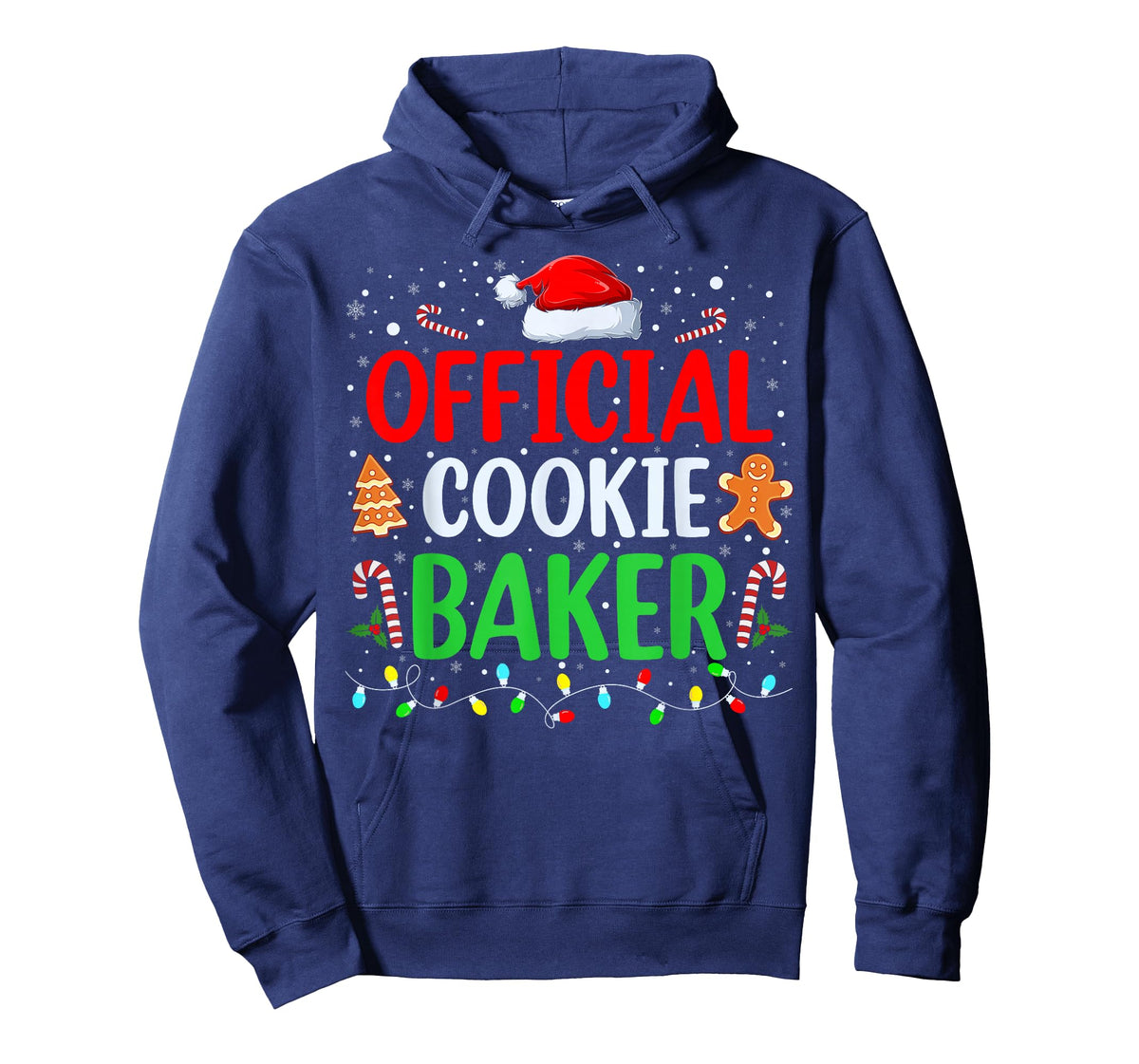 Official Cookie Baker Funny Christmas Xmas Couples Matching T-Shirt
