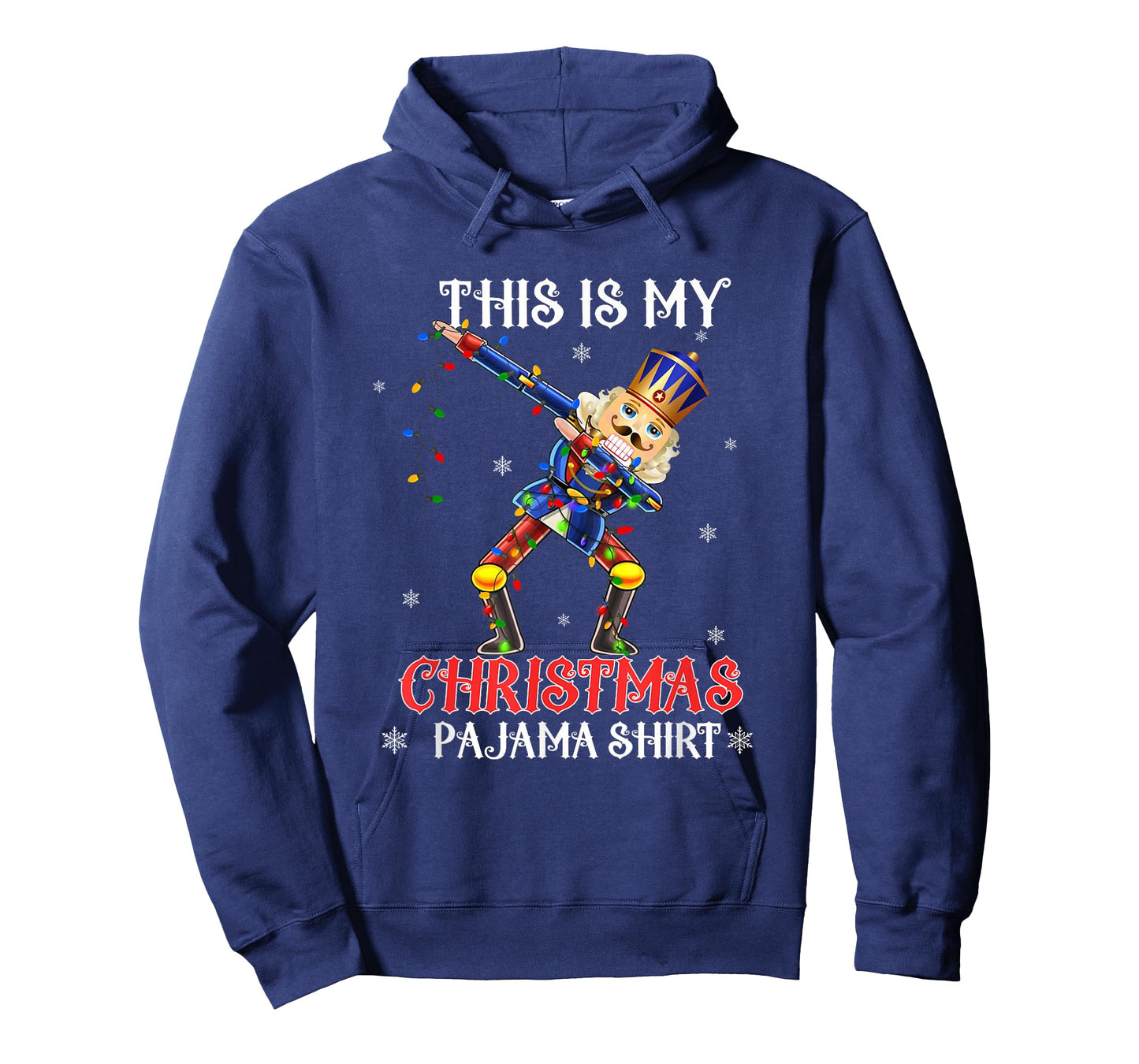 This Is My Christmas Pajama Shirt Dabbing Nutcracker Funny T-Shirt