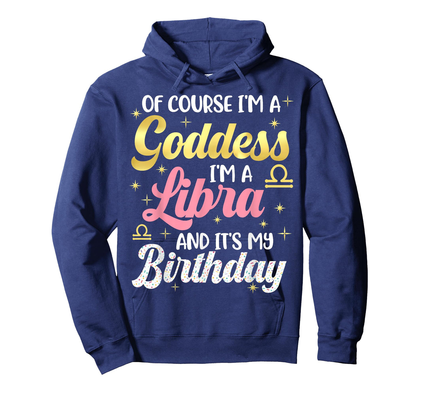 Libra Birthday Libra Women Goddess Queen Its My Birthday T-Shirt