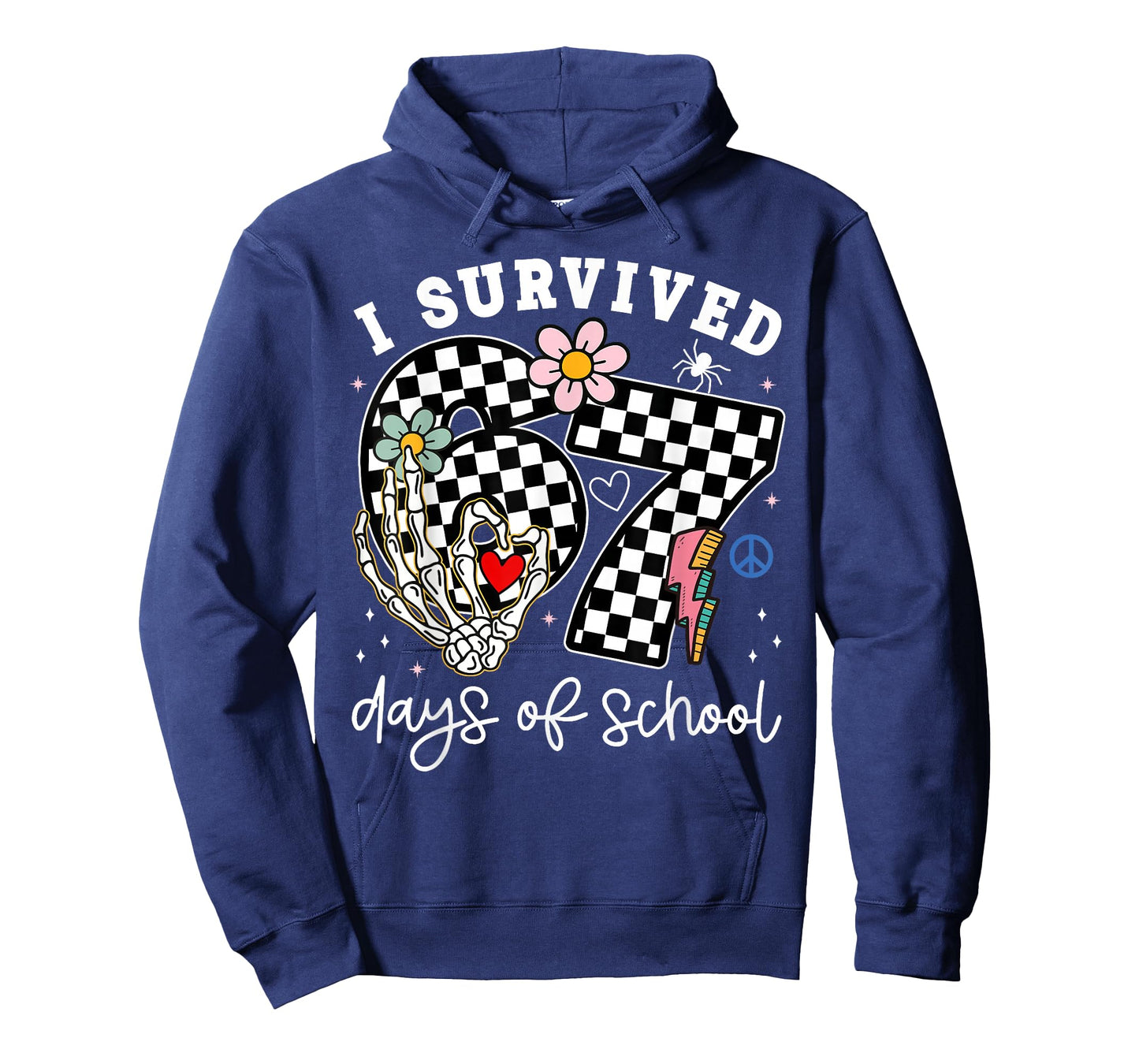 I Survived 67 Days of School Funny 67 Meme Teachers Students T-Shirt