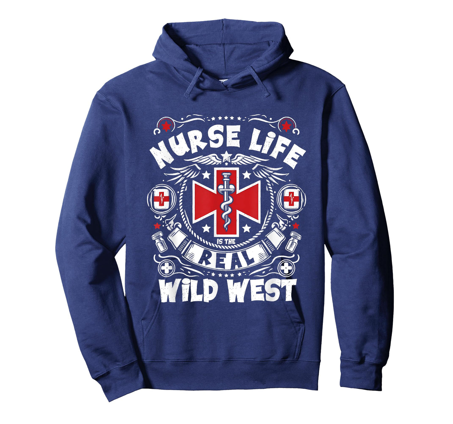 Life As A Nurse Is The Real Wild West Nursing Saying T-Shirt