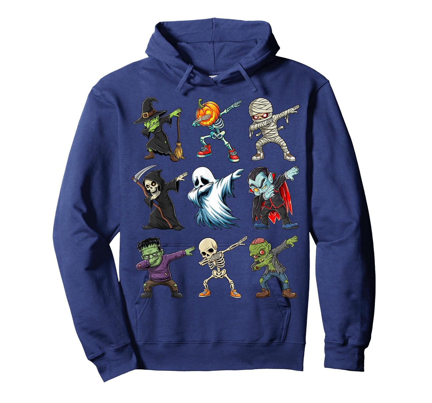 Dabbing Spooky Creatures Kids Boys Men Costume Halloween T-Shirt