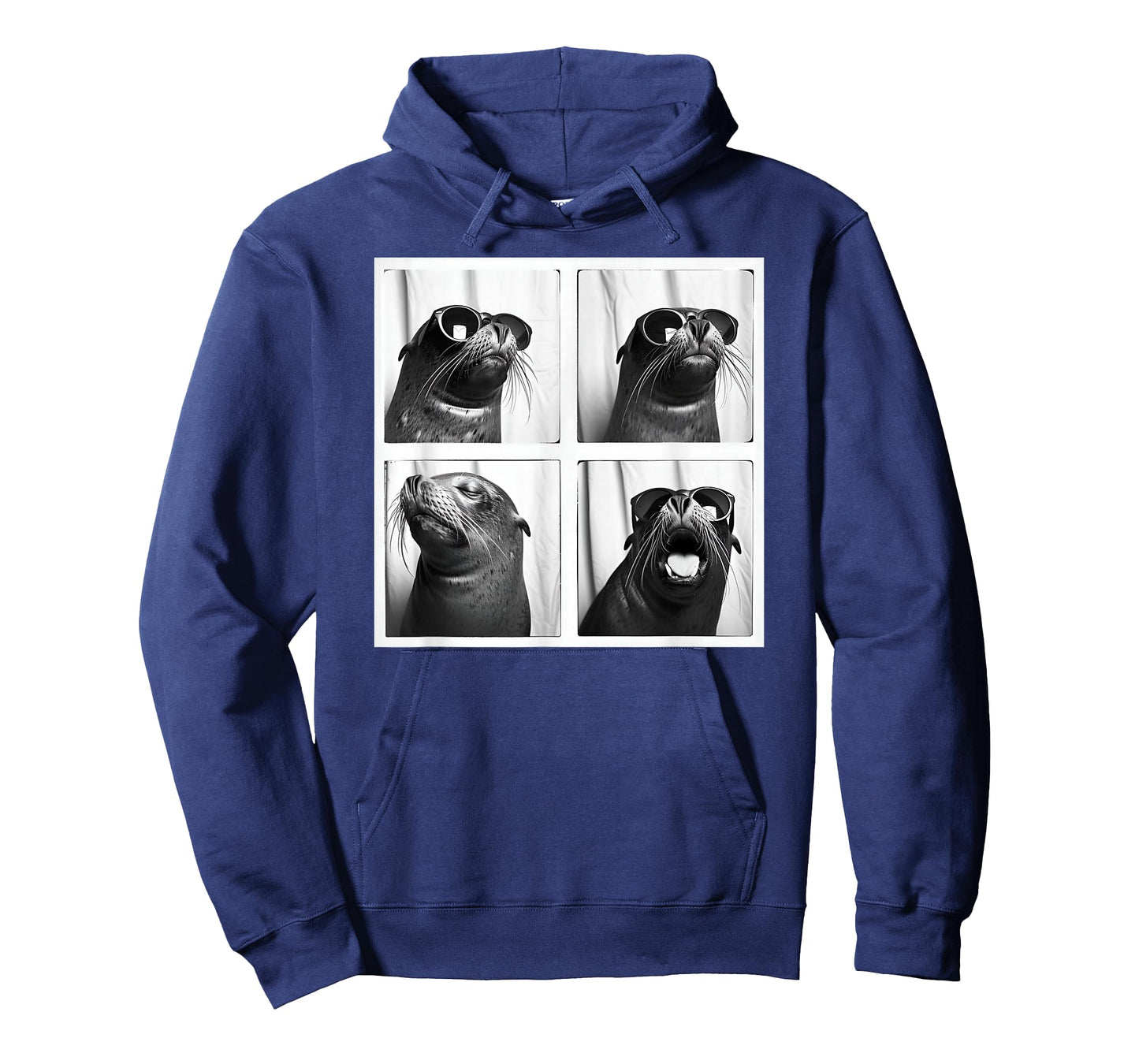 Seal with Sunglasses Cool Sea Lion Ocean Animal Photobooth T-Shirt
