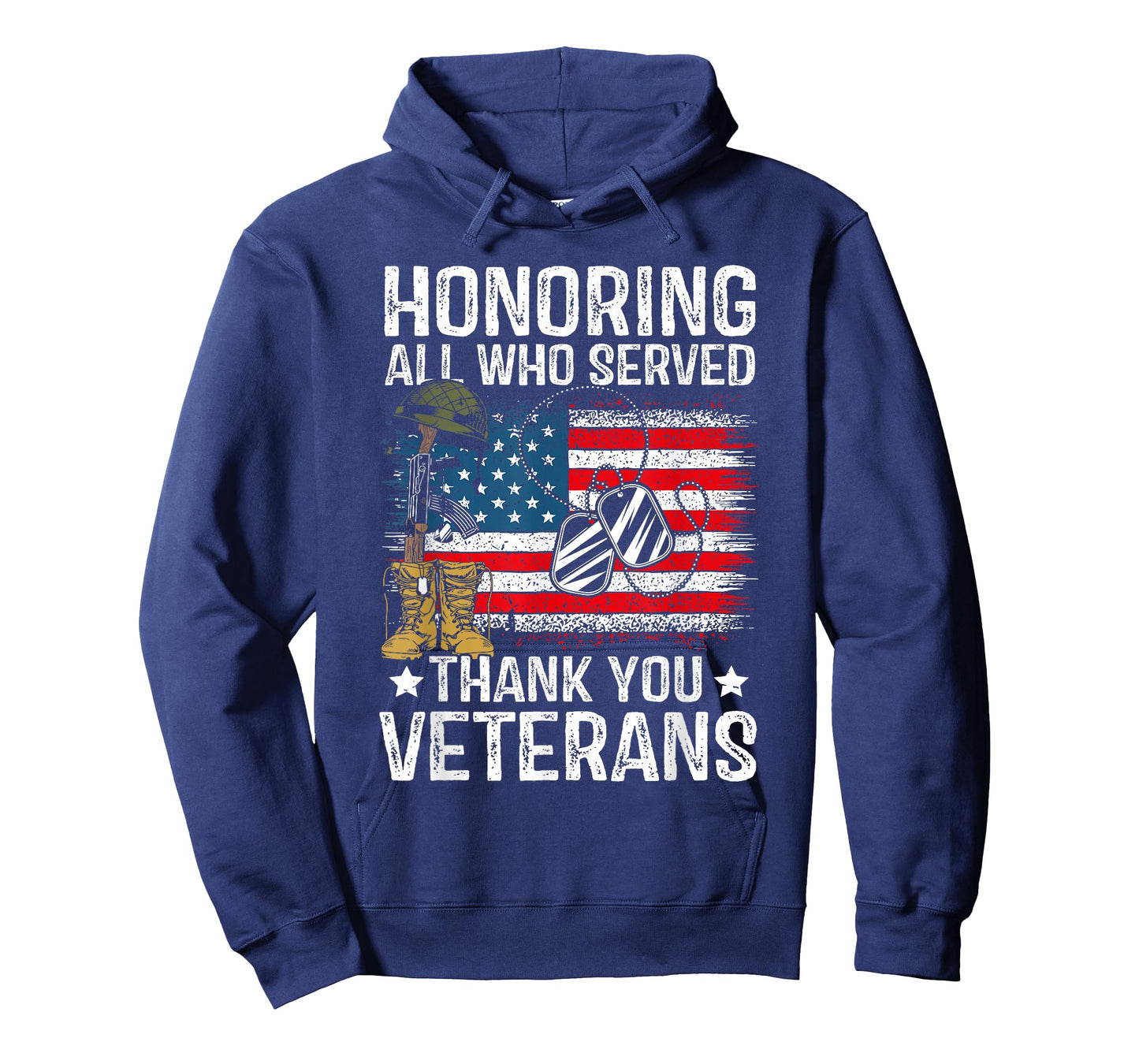 Honoring All who Served Thank You Veterans Day US Patriotic T-Shirt