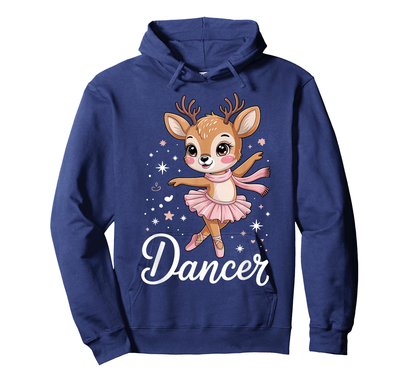 Cute Christmas Ballet Deer Dancer Reindeer Dancing Teacher T-Shirt