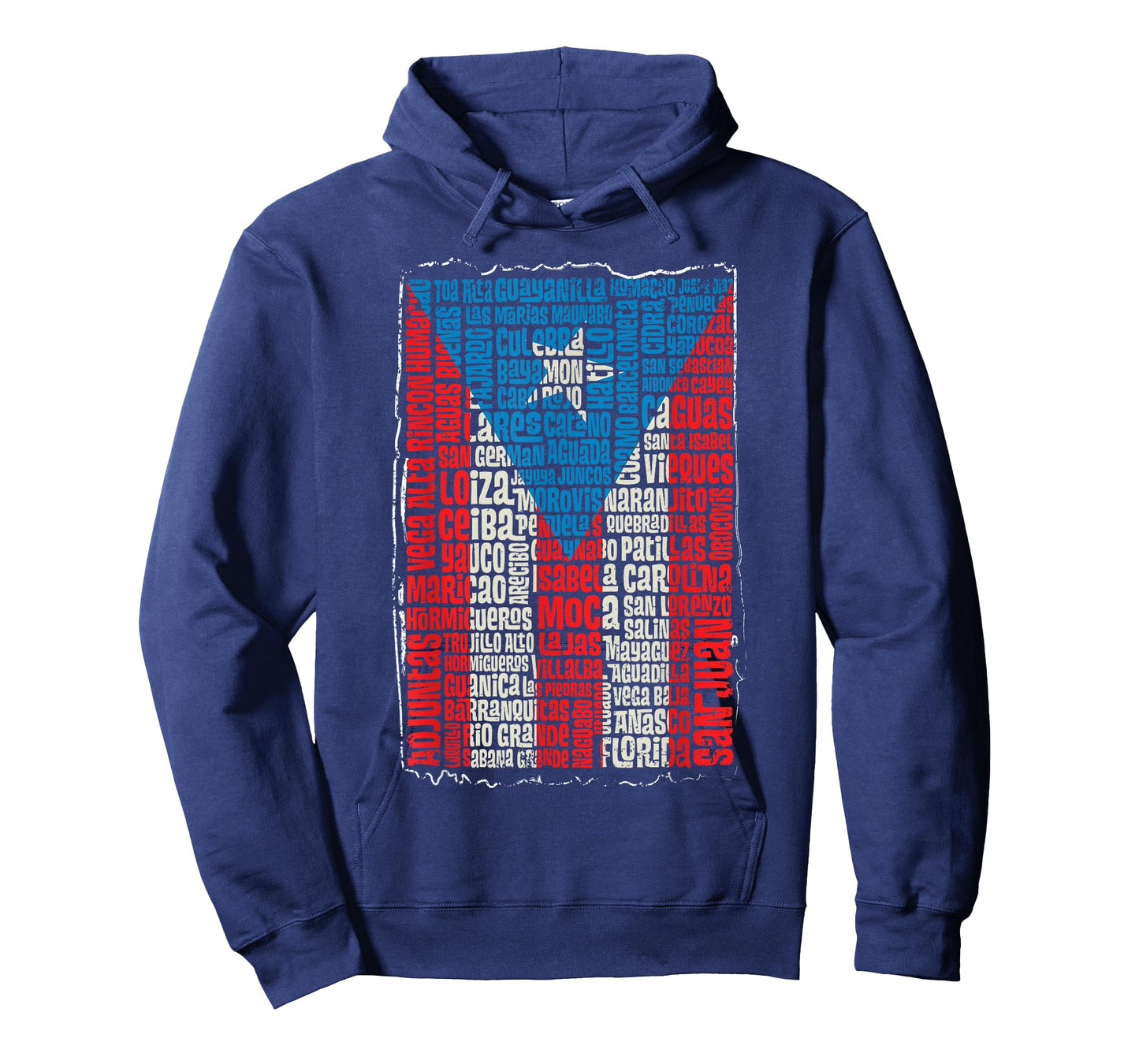 Puerto Rican Flag Puerto Rico Towns and Cities Retro Vintage T-Shirt