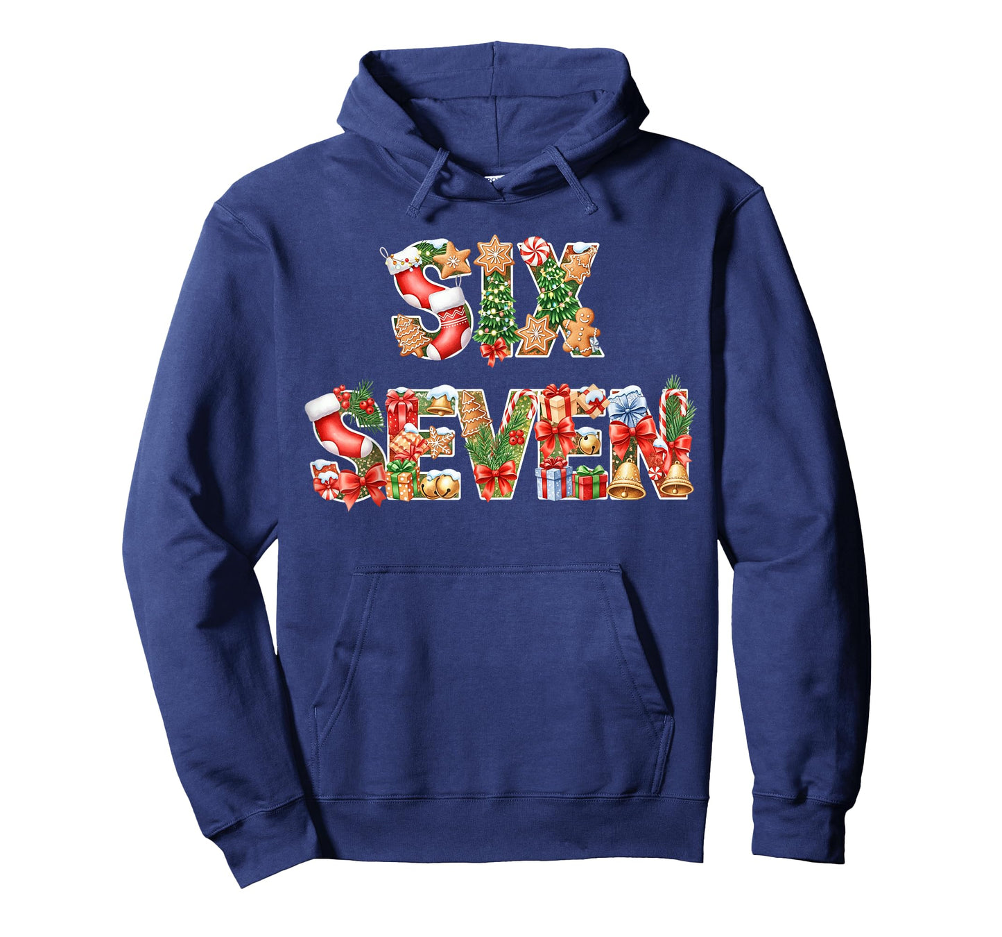 Six Seven Christmas Meme 67 Funny Holiday Men Women Kid Boys T-Shirt
