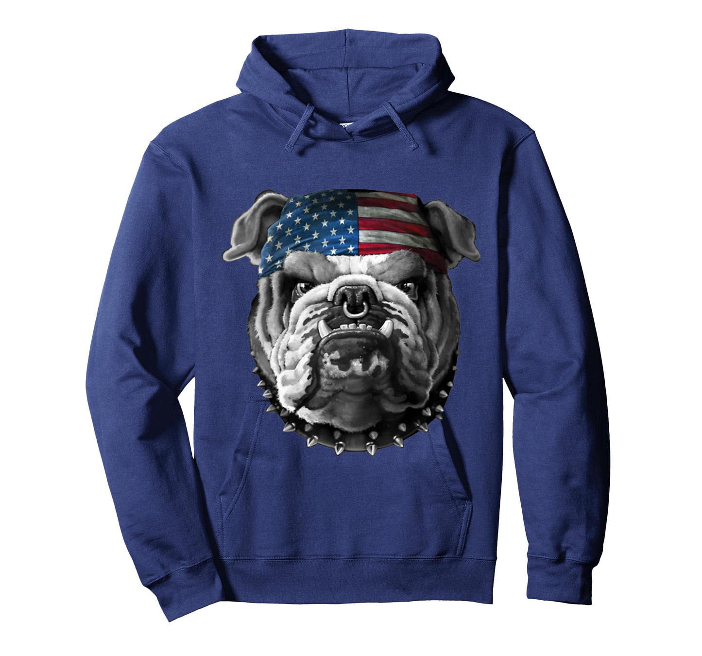 American Bulldog American Flag USA T-Shirt