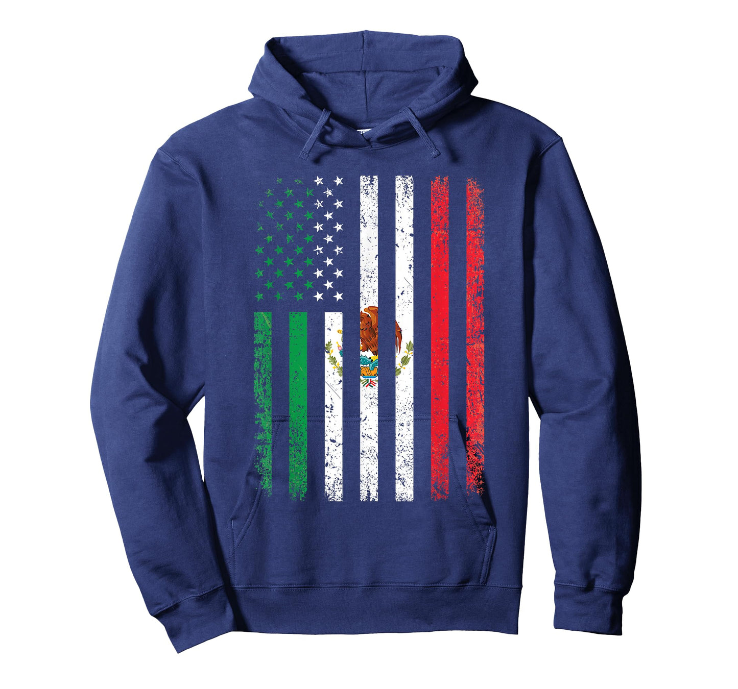 Mexico Flag Gift 4th of July USA American Mexican Flag T-Shirt