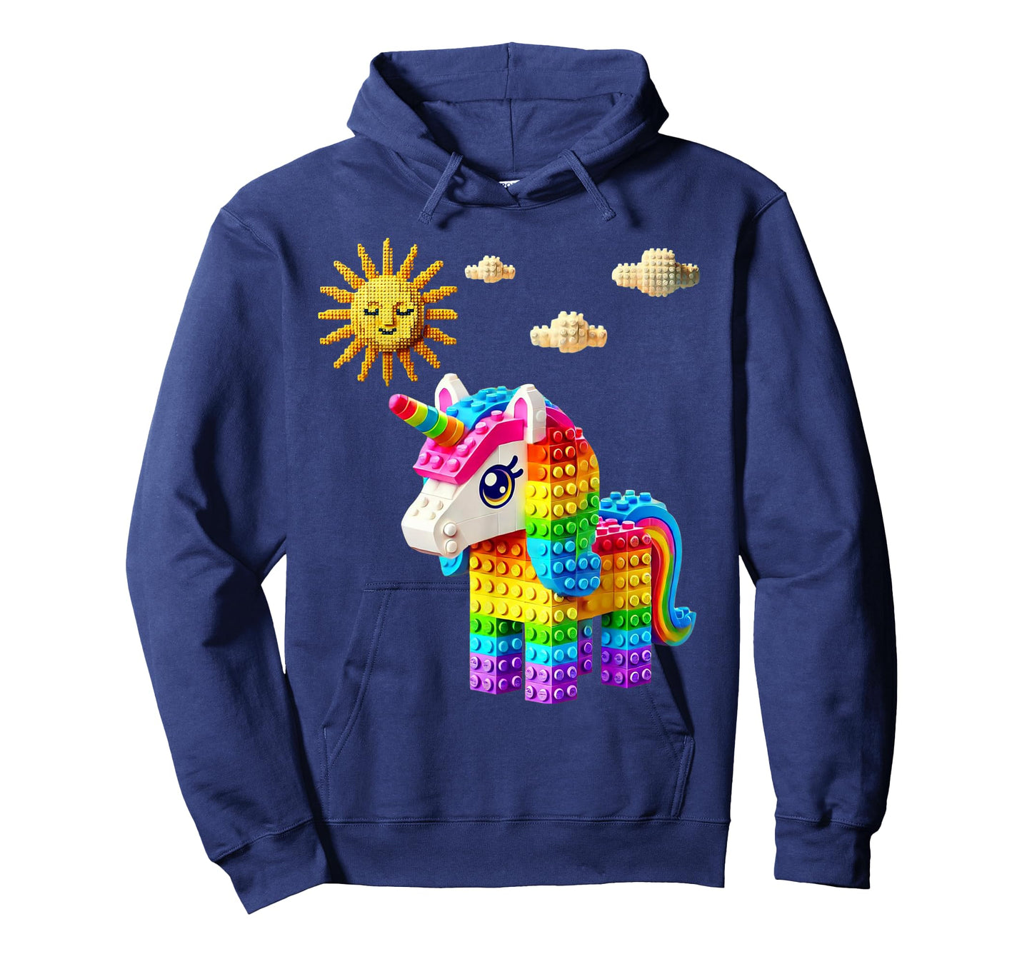 Unicorn Lover Master Builder Bricks Blocks Play Toys Girls T-Shirt