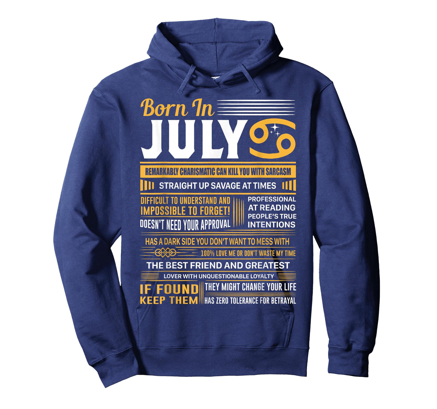 July Birthday Gifts - Born in July Cancer T-Shirt T-Shirt