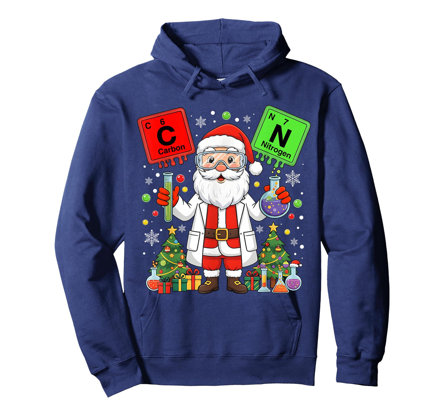67 Science Teacher Chemistry 67 Periodic Table Christmas T-Shirt