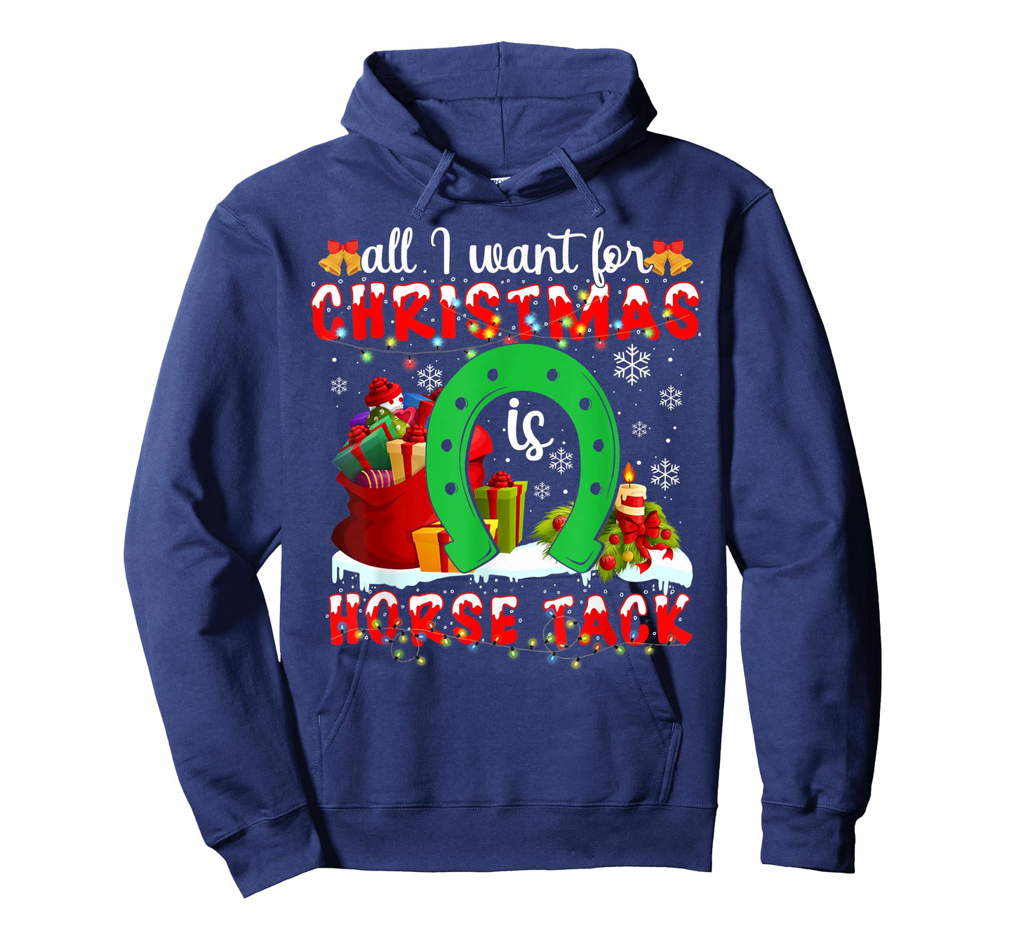 I Want For Christmas Is Horse Tack Funny T-Shirt
