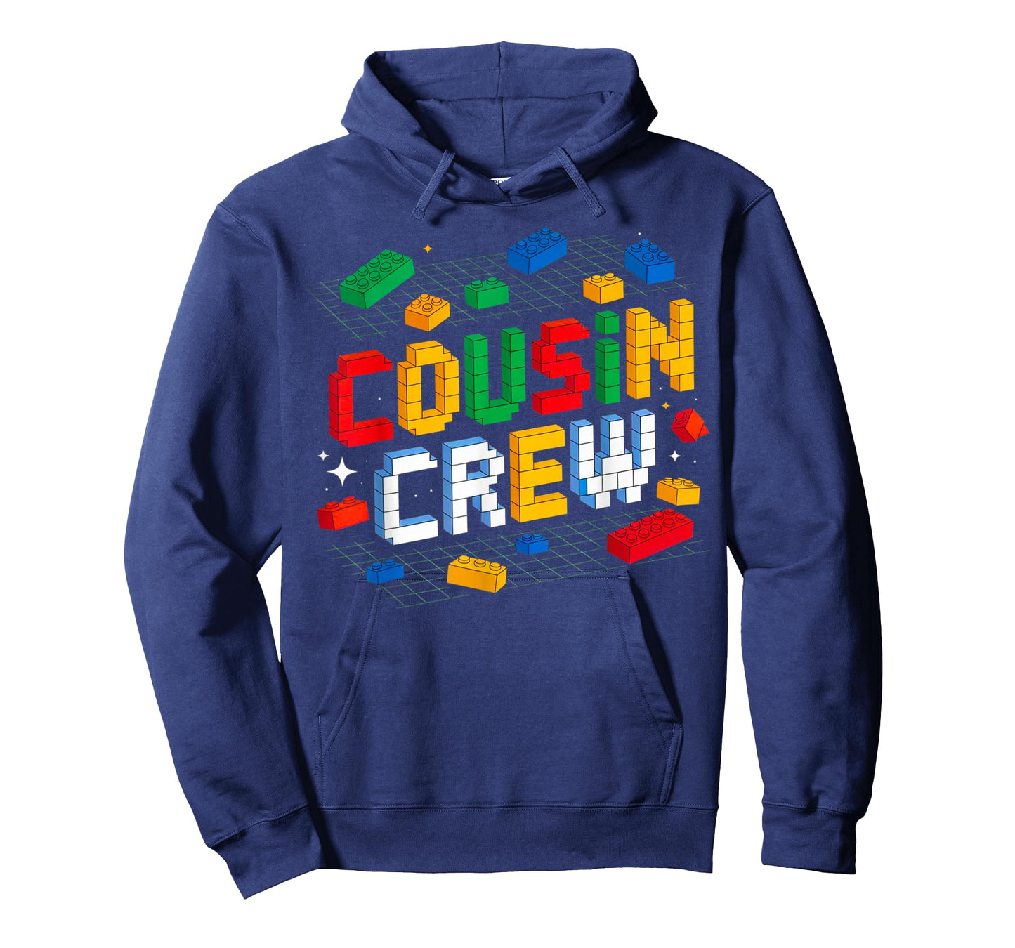 Cousin Crew Master Builder Building Bricks Blocks Family Toy T-Shirt