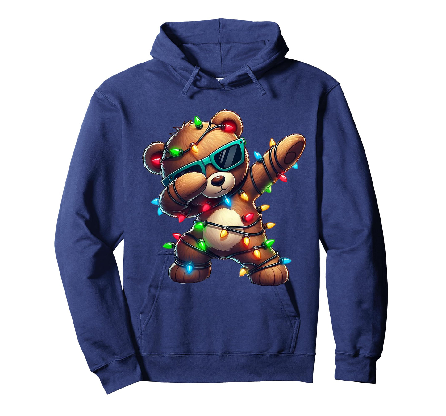 Christmas Teddy Bear Dabbing Girls Boys Xmas Teddy Bear T-Shirt