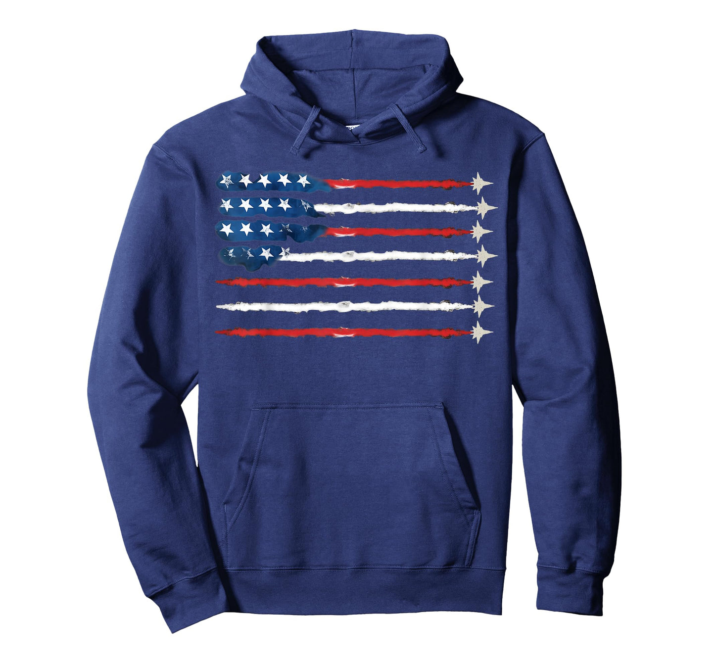 Patriotic Flag USA Fighter Jets 4th of July Men Women T-Shirt