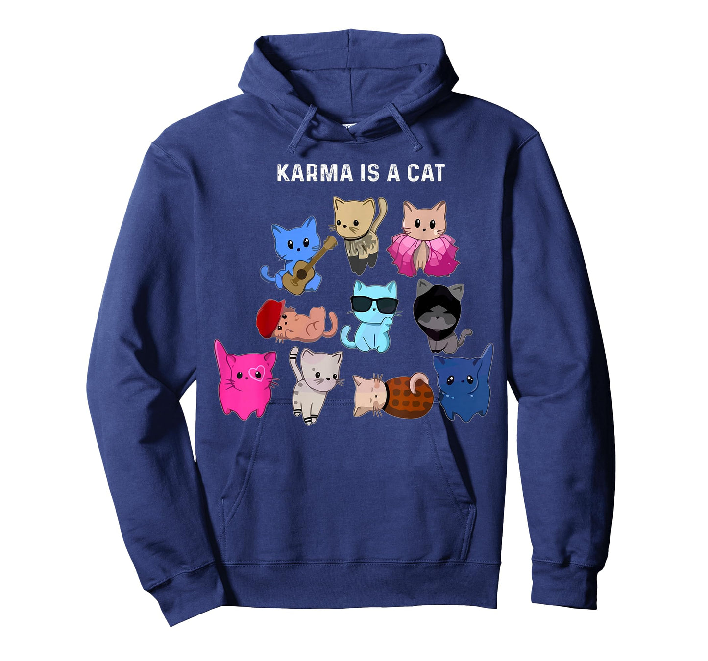 Karma is A Cat Cat Funny Cat Lovers T-Shirt