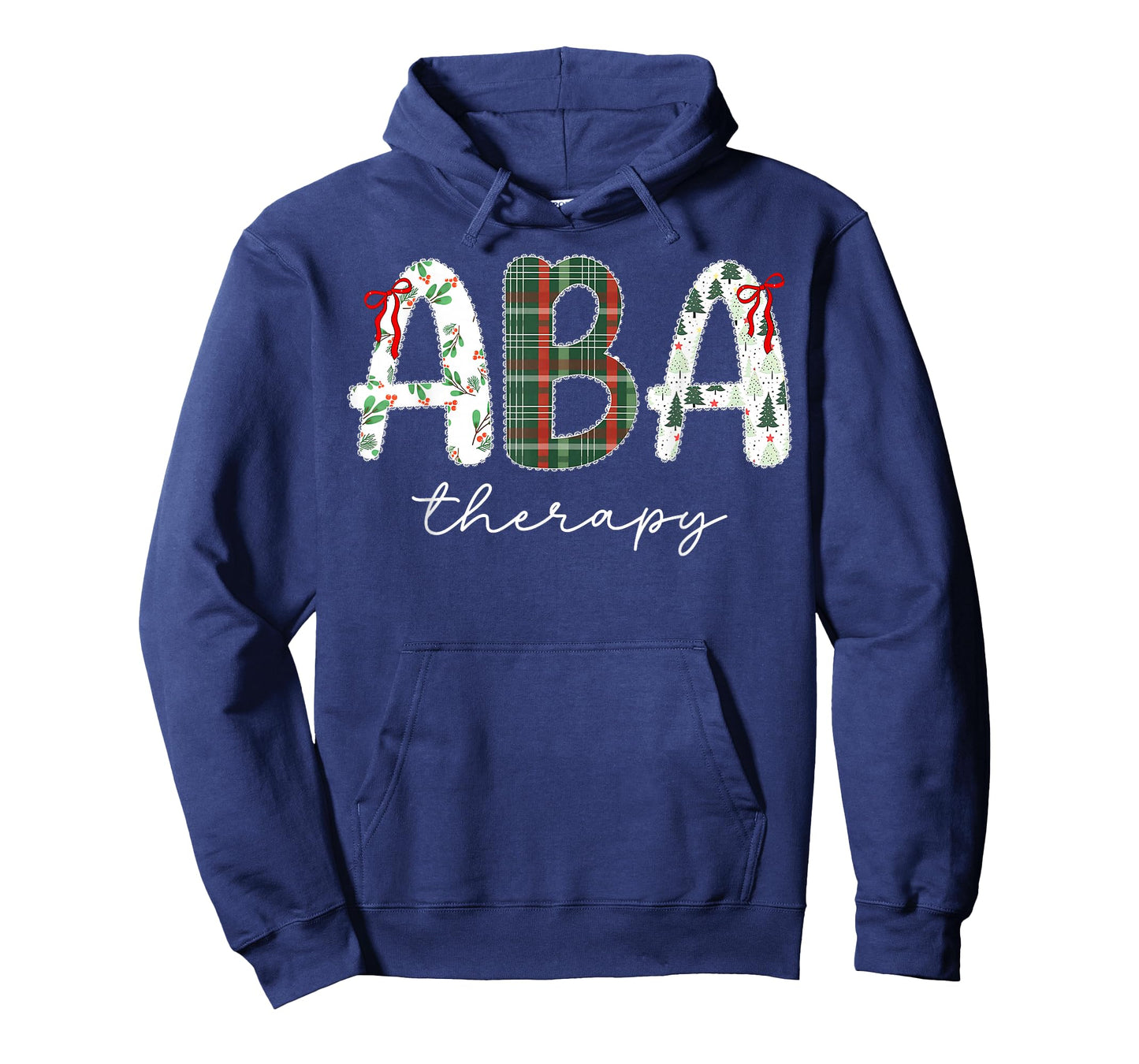 Behavior Analyst Coquette Bow ABA Therapy SPED Christmas T-Shirt