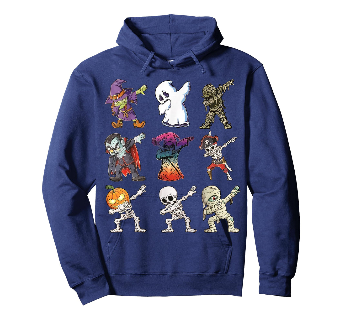 Dabbing Halloween Boys Skeleton Zombie Scary Pumpkin Mummy T-Shirt
