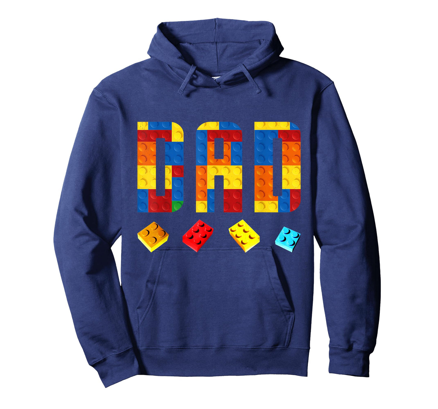 Dad Master Builder Building Blocks Birthday Family Matching T-Shirt