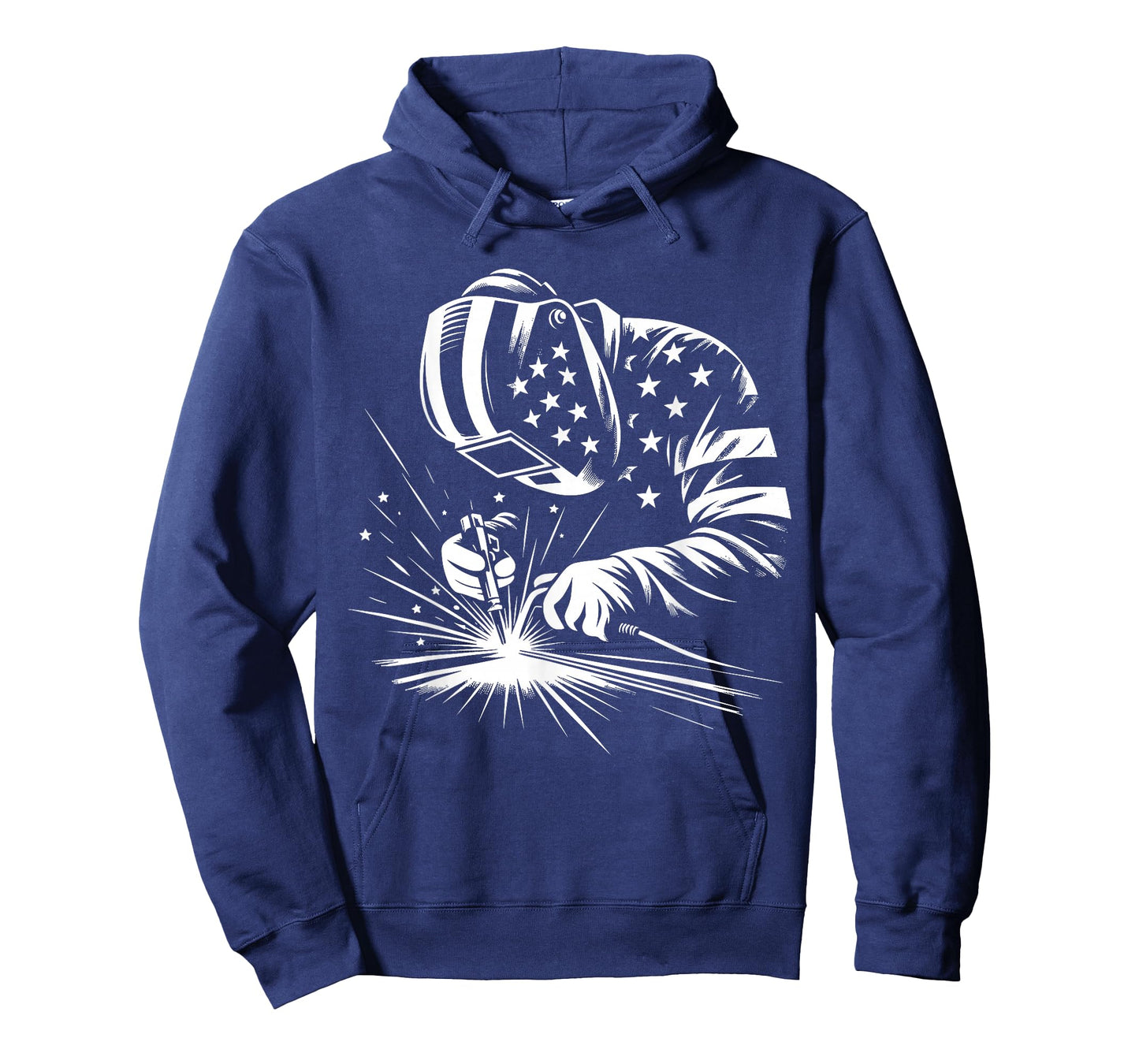 Welder American Flag USA Patriotic Welding Welder T-Shirt