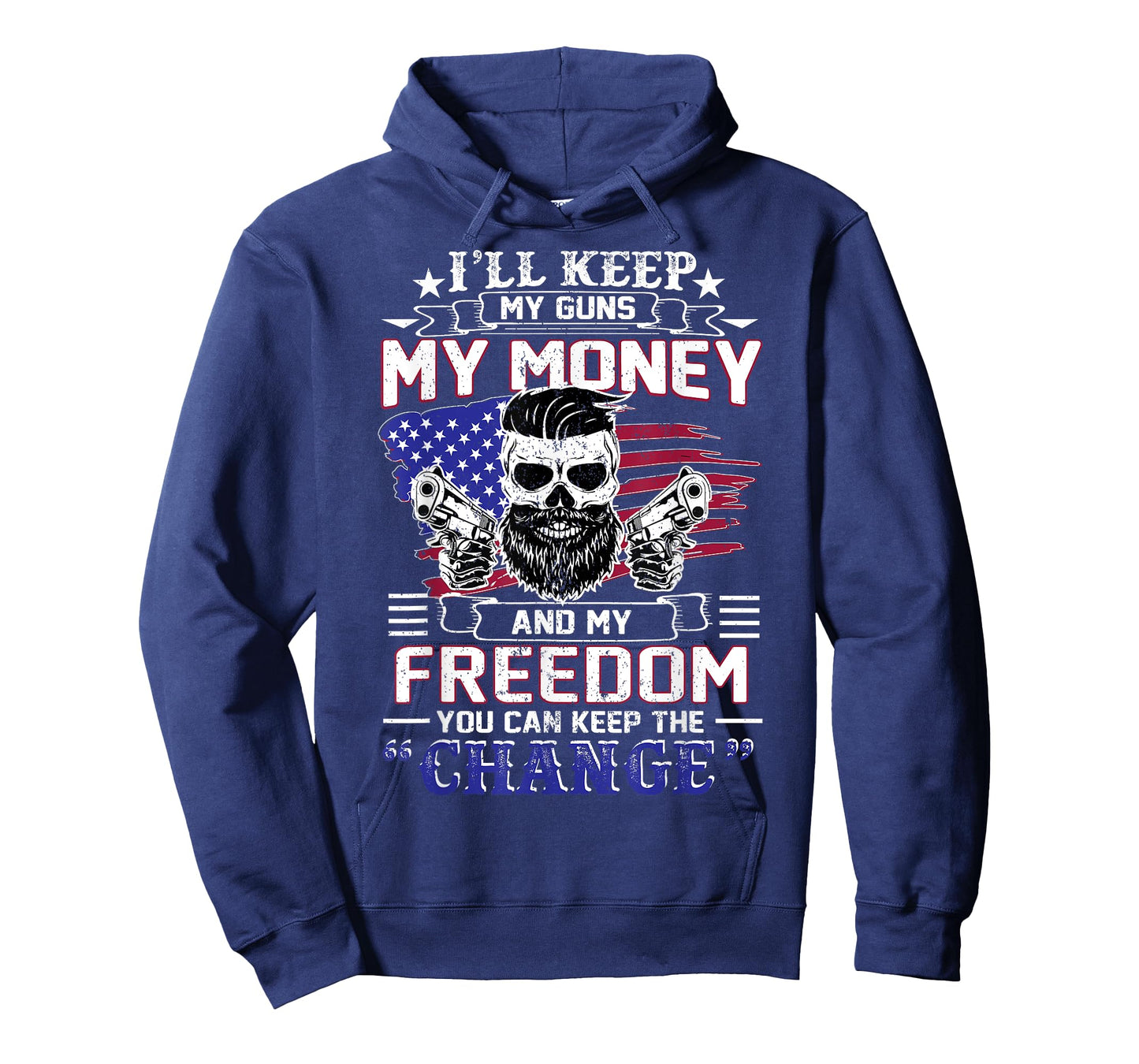 I'LL KEEP MY GUNS MY MONEY AND MY FREEDOM GUN T SHIRT T-Shirt