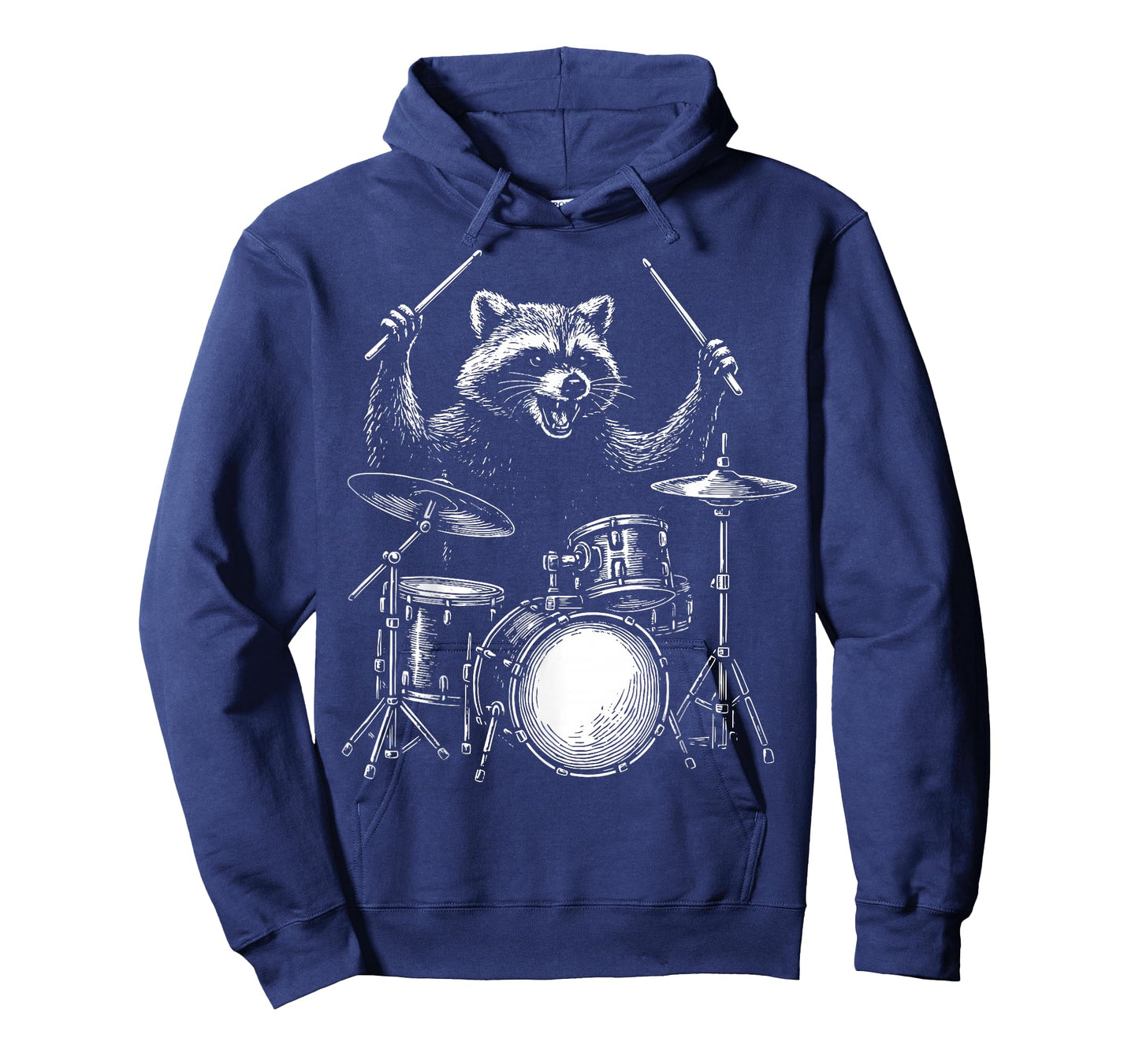 Raccoon Drummer Drum Kit T-Shirt