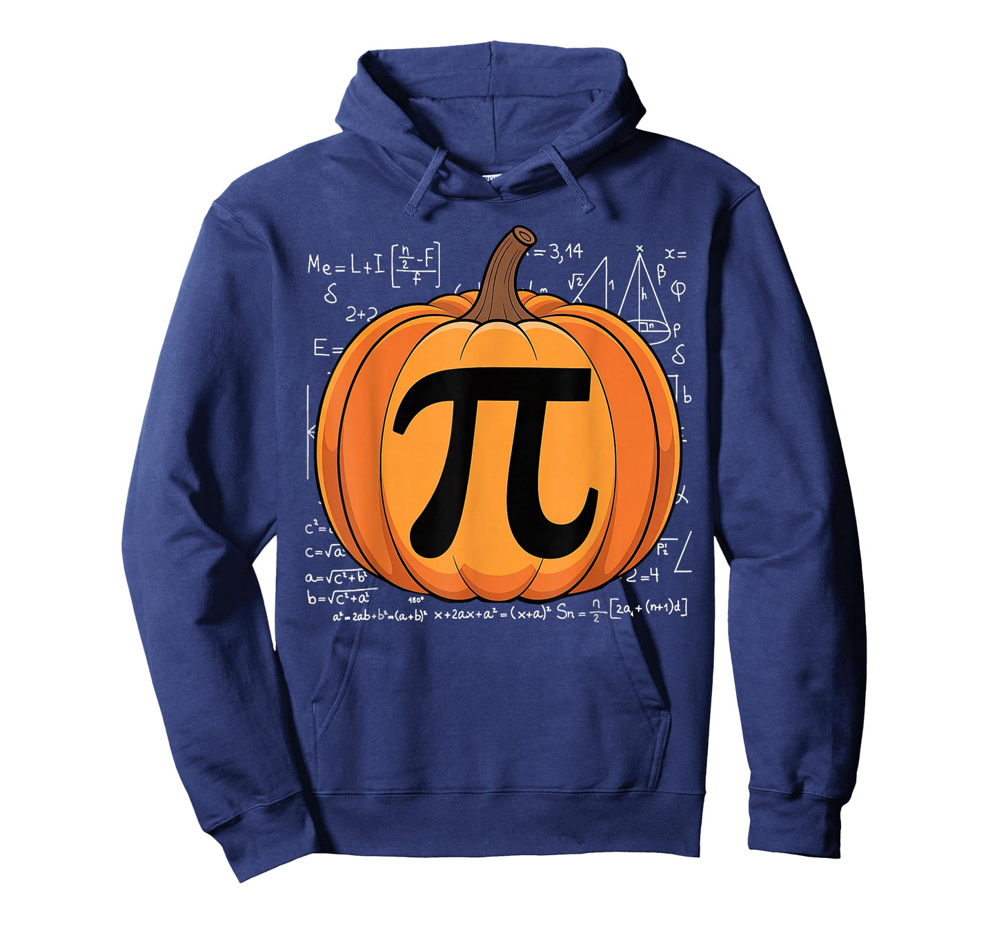 Pumpkin Pie Math Halloween Thanksgiving Pi Day T-Shirt