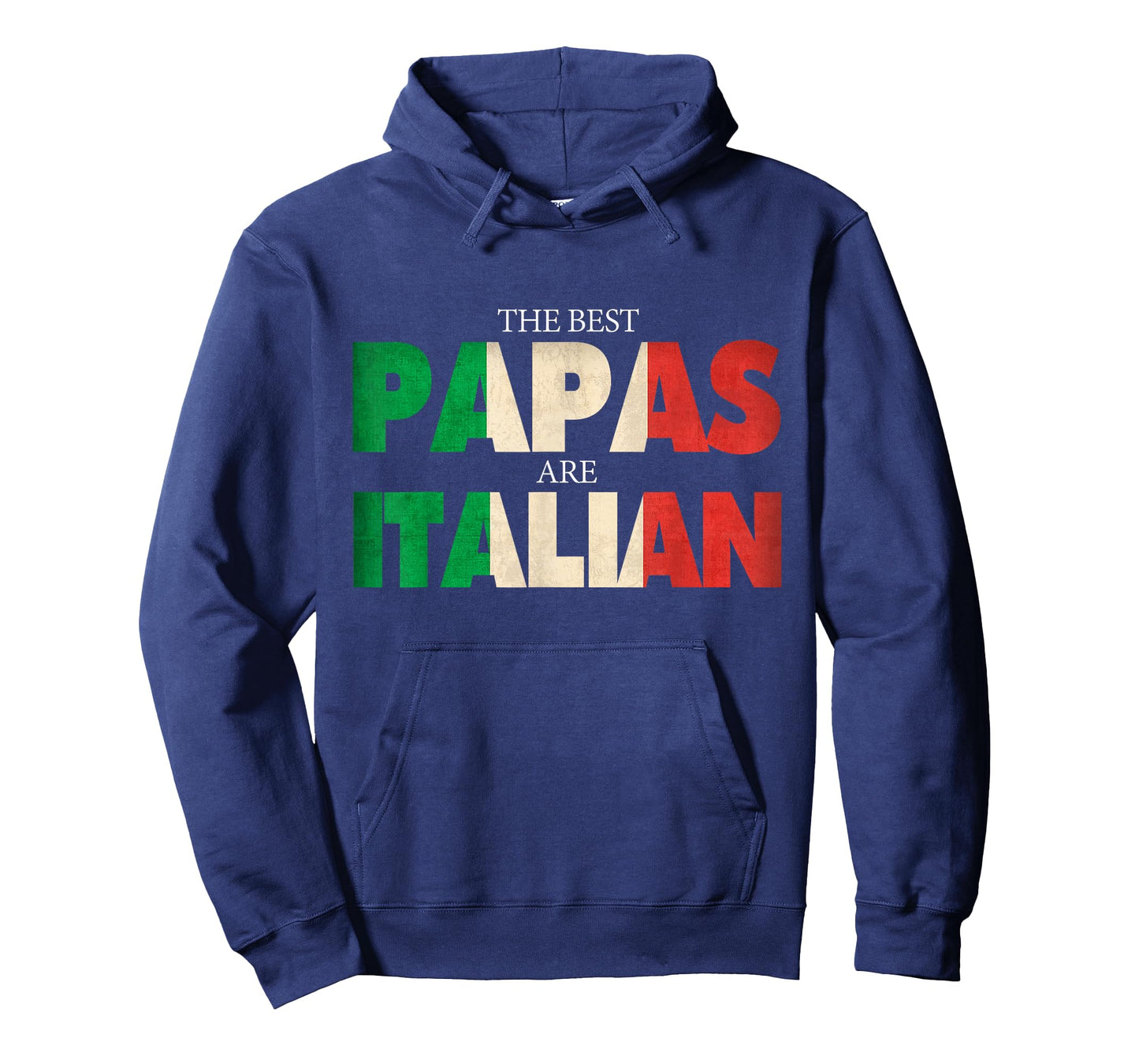 Funny Italian Papa Gift Best Papas are Italian Flag T-Shirt