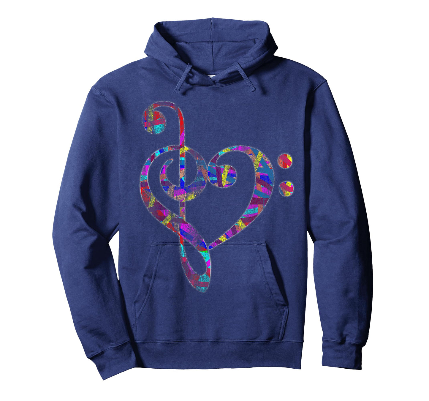 Bass Clef Musician Valentines Day Gifts Treble Clef T-Shirt