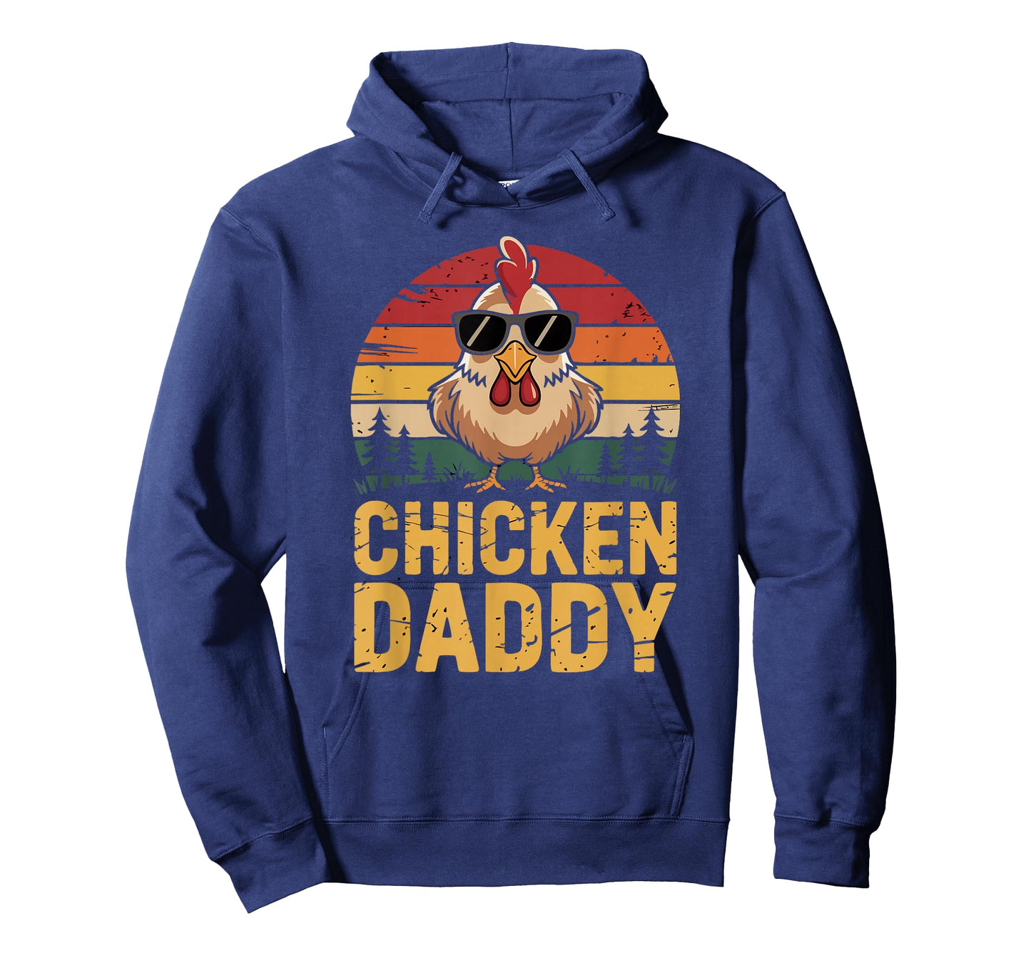 Chicken Daddy Funny Poultry Farming Father Who Raise Chicken T-Shirt