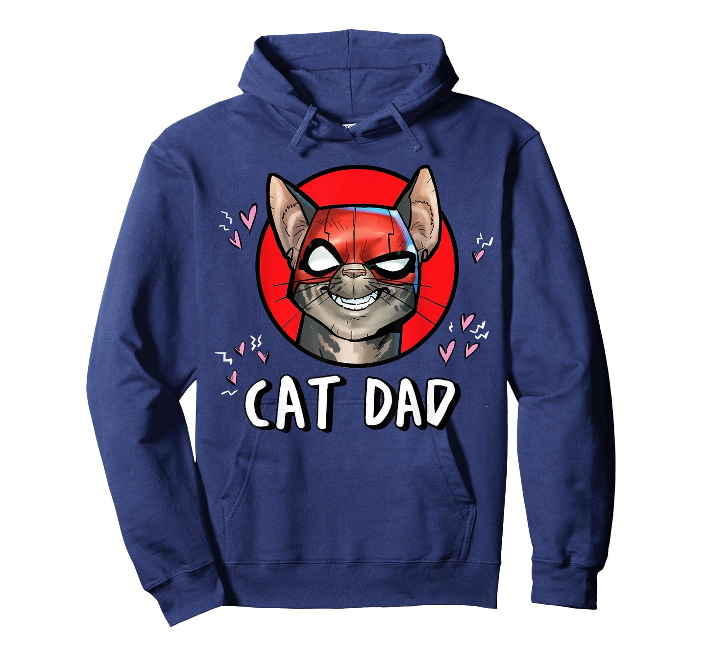 Marvel Super Heroes Pets Deadpool Catpool Cat Dad T-Shirt