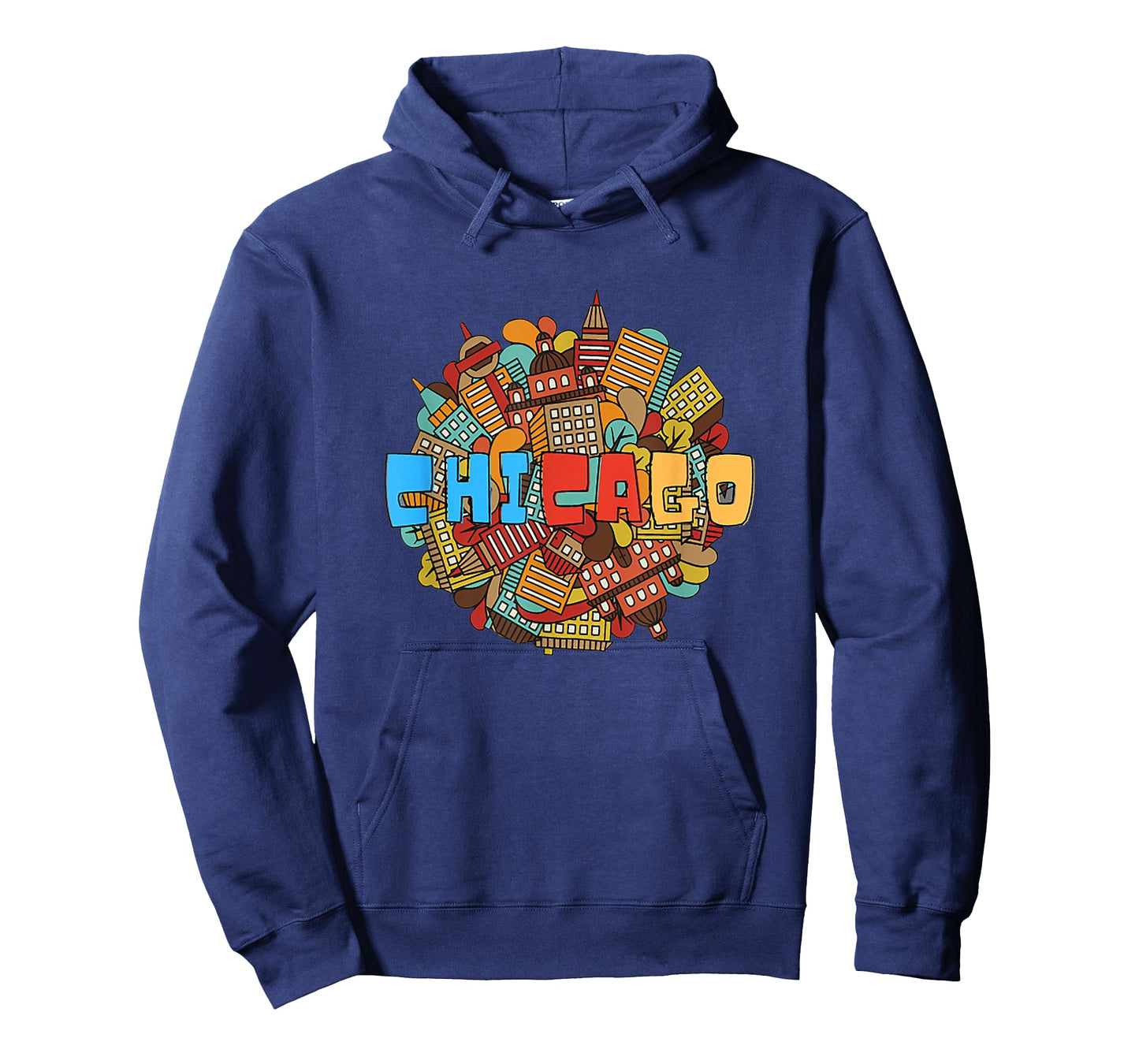 Chicago City State Illinois Downtown Urban Souvenirs T-Shirt