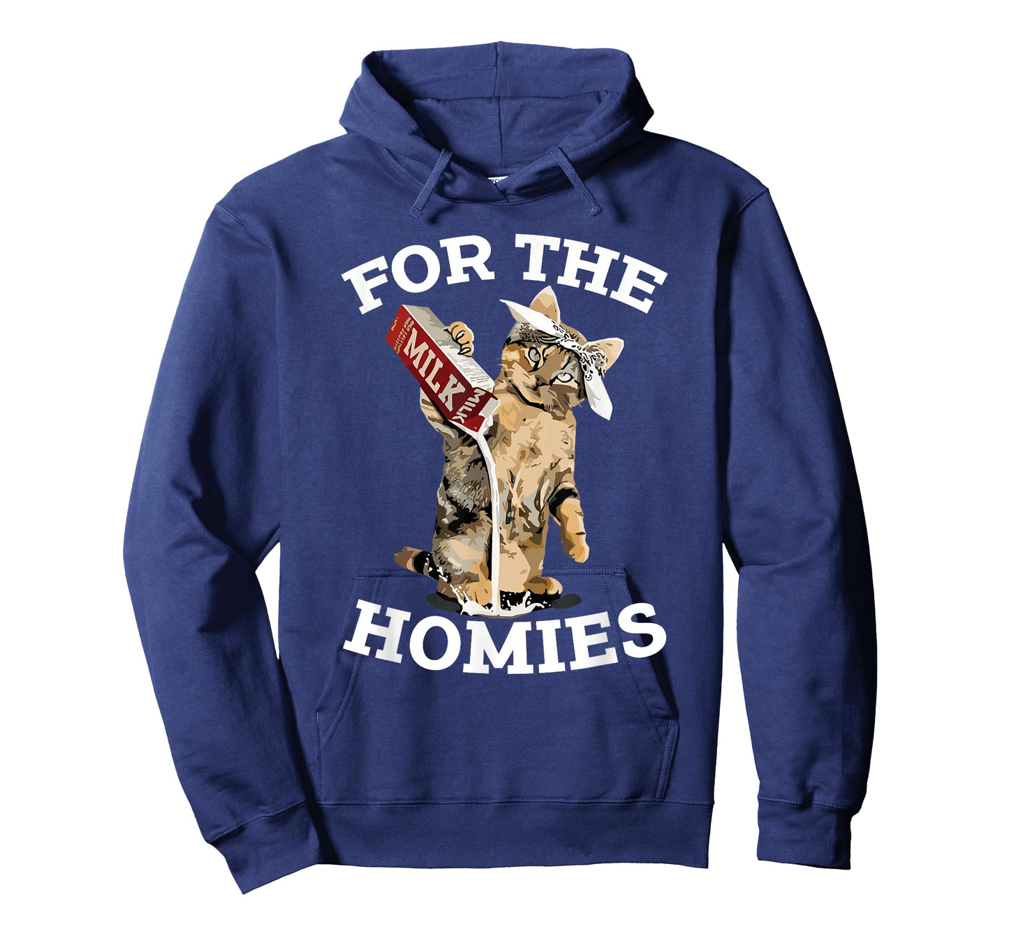 For The Homies Cat Pouring Milk Funny Meme Cute Milk Cats T-Shirt