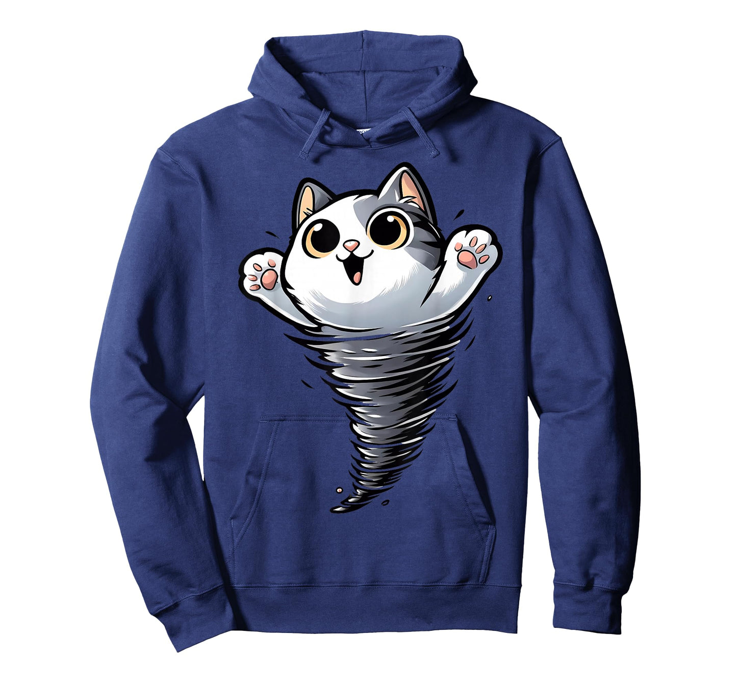 Funny Cat Tornado Storm Chasers Meteorologist Animal Lover T-Shirt