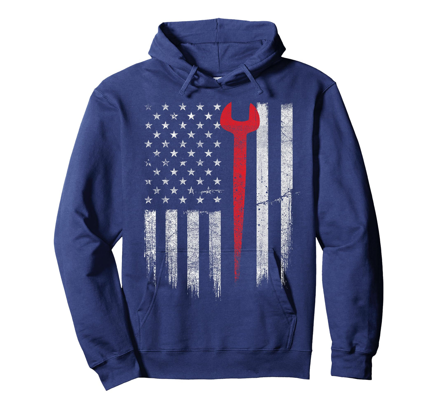 Patriotic Ironworker - USA Flag Ironworking Worker Rodbuster T-Shirt