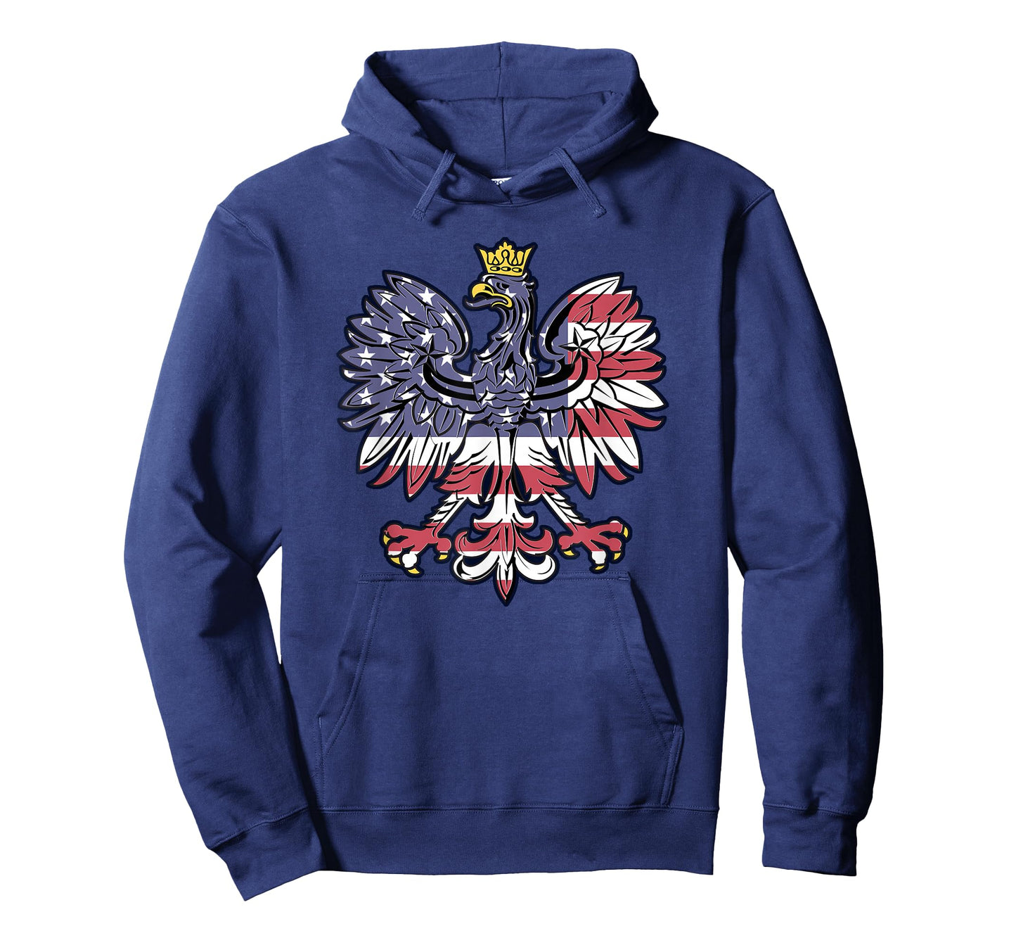 Polish Eagle American Flag Polish Roots Dyngus Day T-Shirt