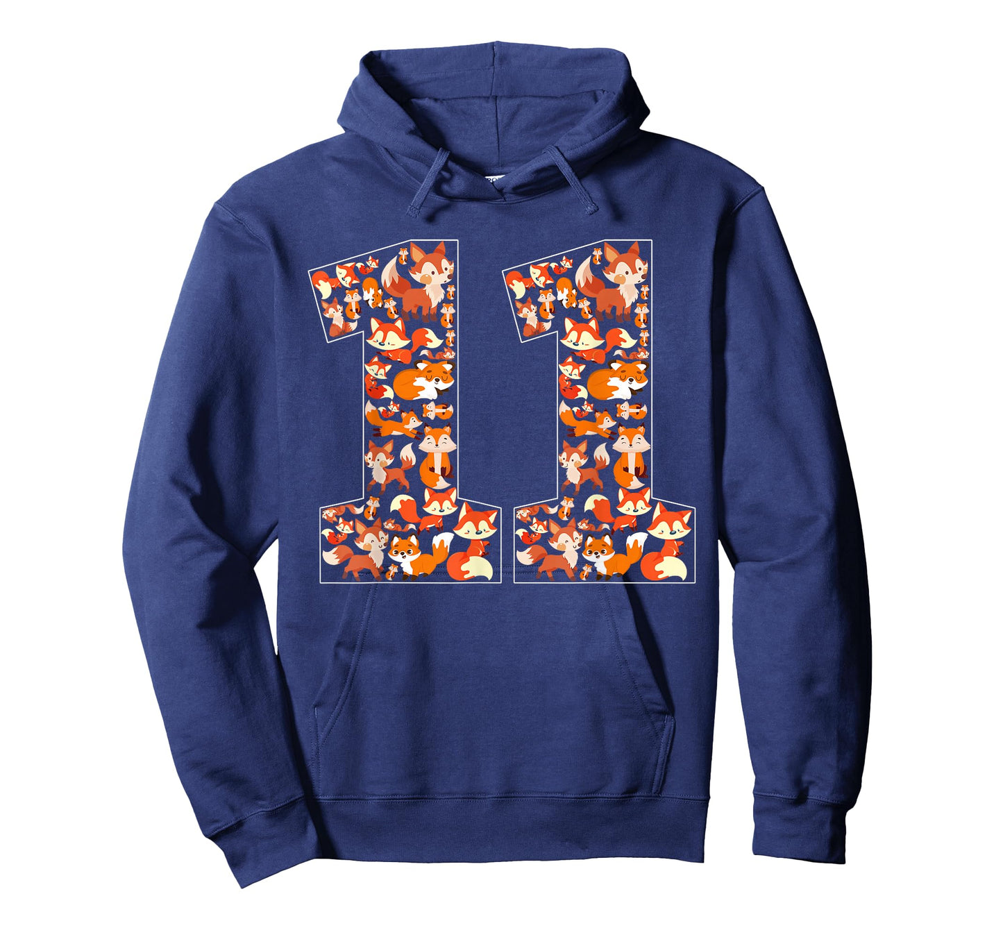 11th Birthday Fox Themed 11 Years Old Fox Lover Party T-Shirt