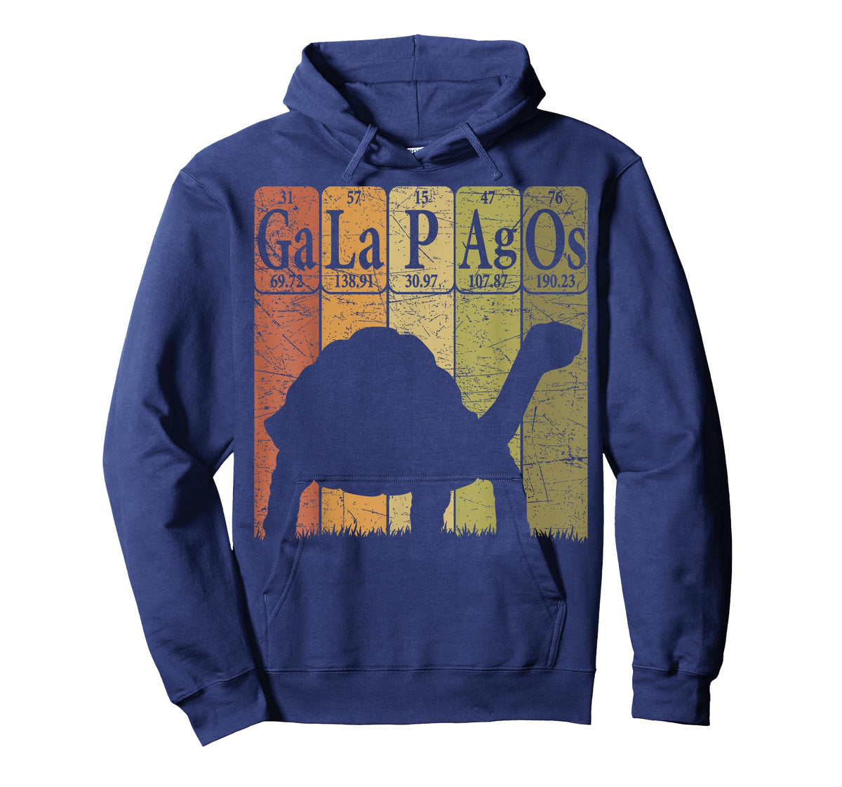 Galapagos Periodic Table Elements Galapagos Tortoise T-Shirt