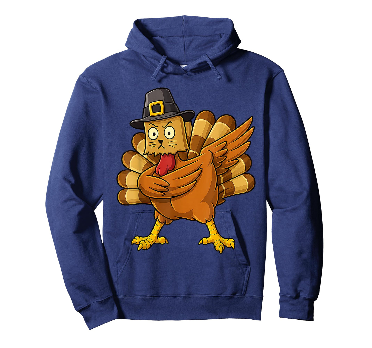 Funny Cat Turkey Thanksgiving Shirt Boy Kids Girl Men Women T-Shirt