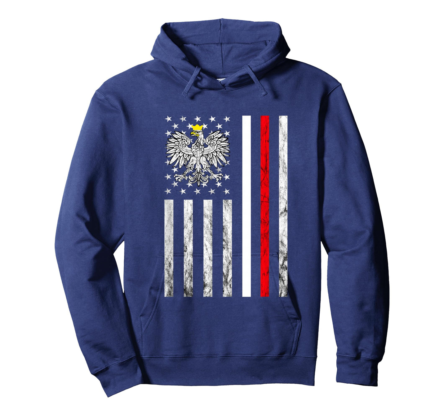 Polish Eagle Poland American USA Poland Flag Polish Roots T-Shirt