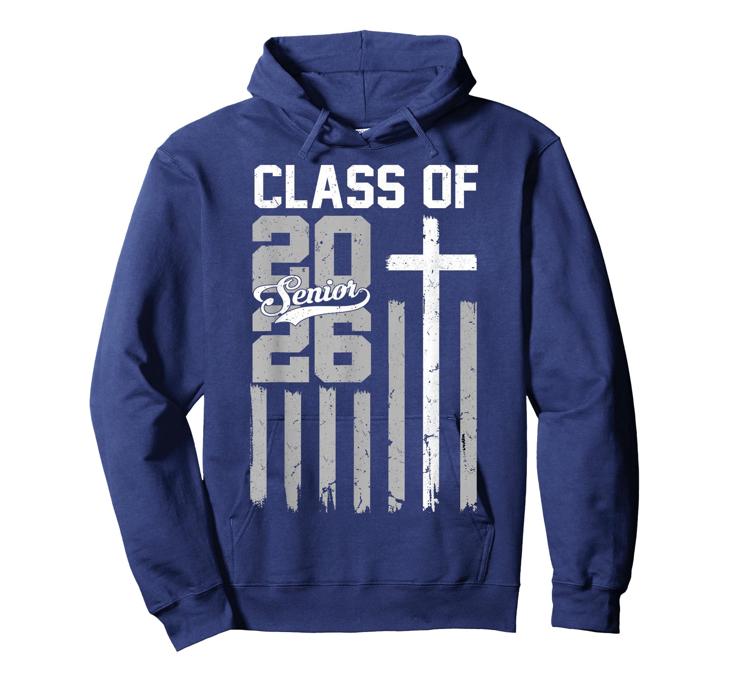 Senior Class of 2026 Christian American Flag 2026 Graduation T-Shirt