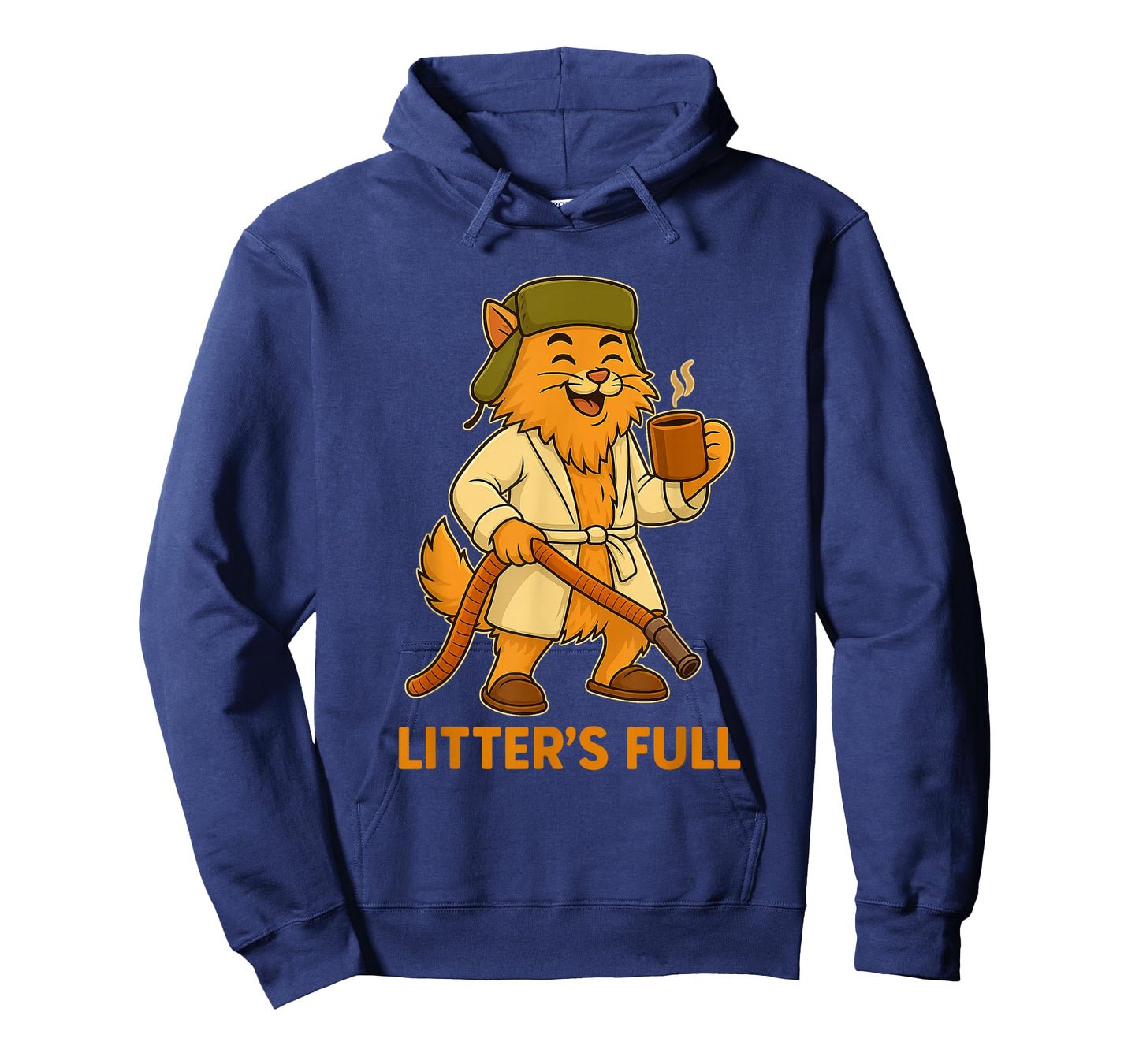 Funny Christmas Vacation Litter s Full Cat Parody Tee T-Shirt