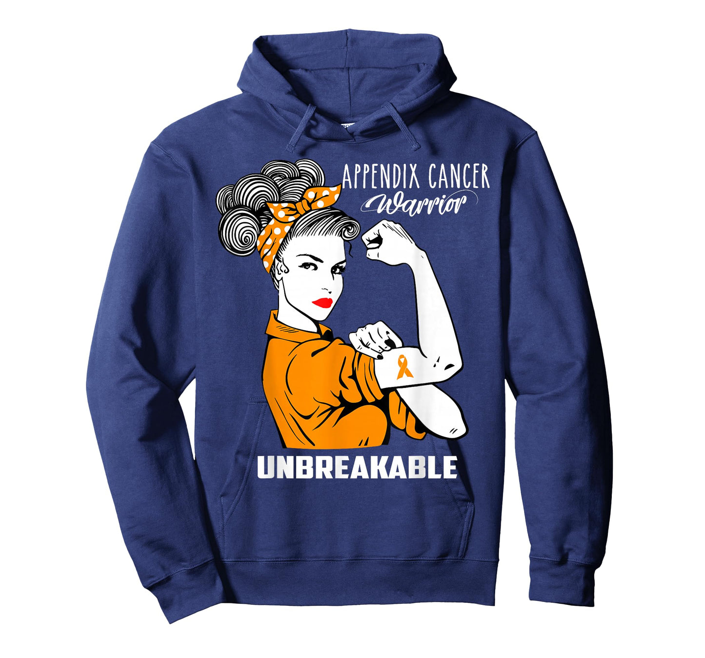Appendix Cancer Awareness T-Shirt Unbeakable Warrior Shirt T-Shirt