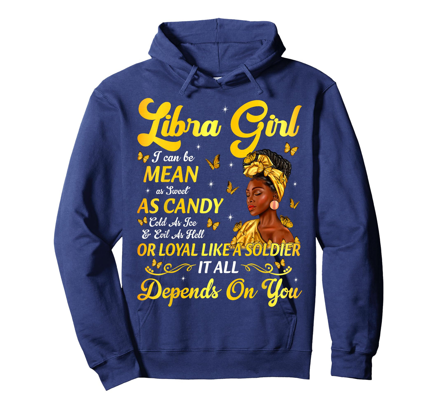 African American Birthday Black Women Libra Girl T-Shirt