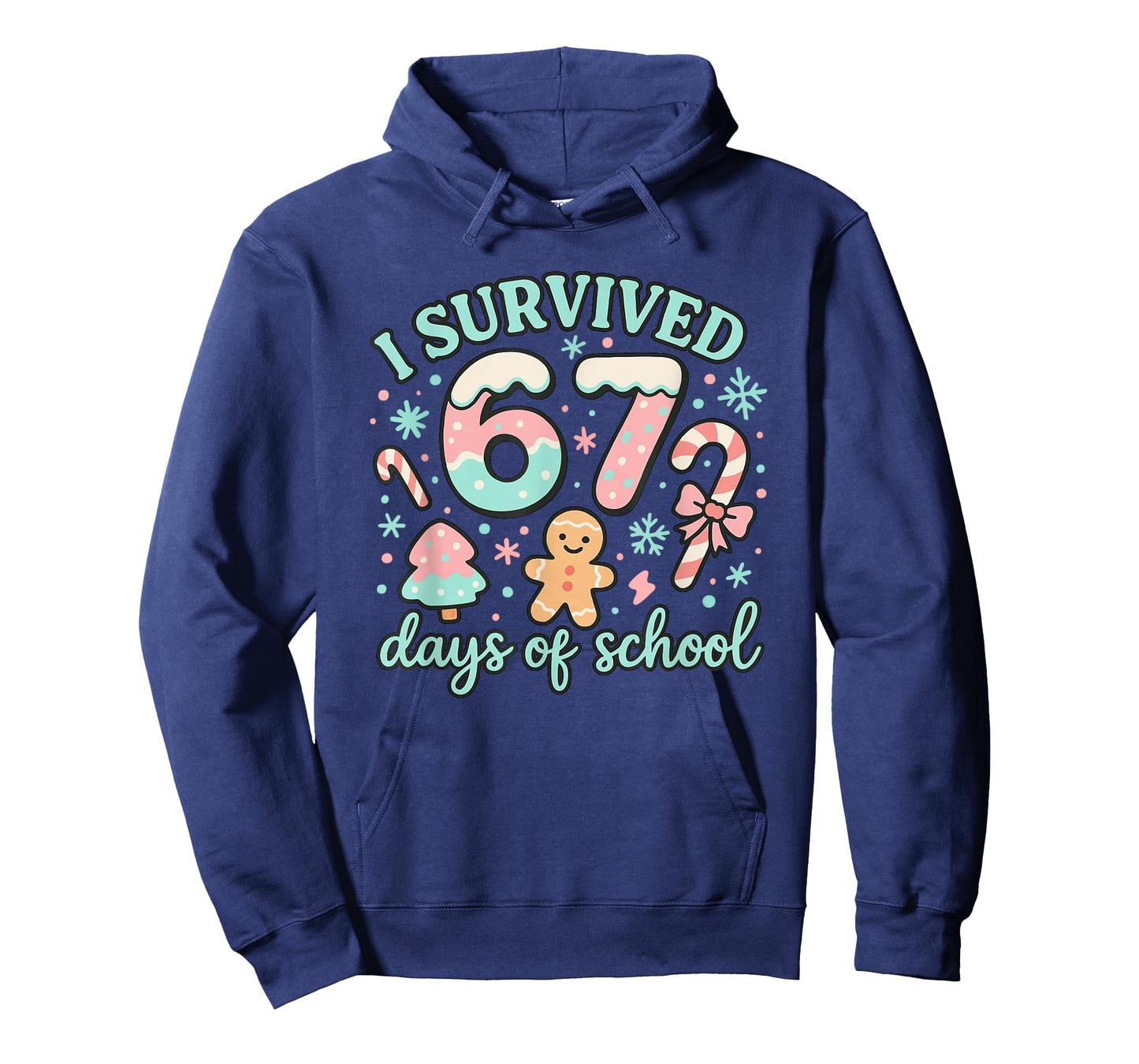 Survived 67 Days of School Candy Style Six Seven T-Shirt