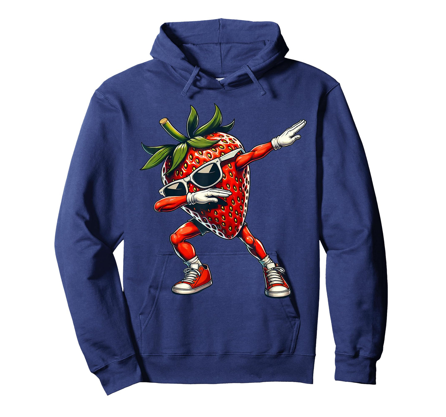 Dabbing red Strawberry | Funny red Berry with Strawberry T-Shirt